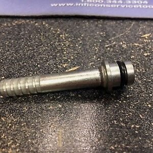 FITTING,BARGUN,3/8BARB,LONG,SS,W/ORING