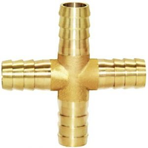 CROSS,(4)BARB,1/2 X 3/8 X 3/8 X 3/8, SS