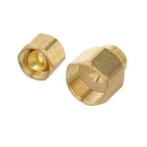 ELBOW,90D,1/2MF X 3/8MP,BRASS