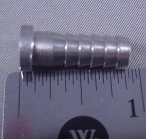 PLUG,1/4BARB,SS