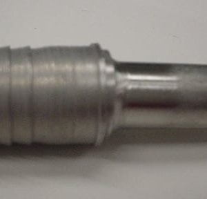 SPLICER,3/8SMOOTH X 1/2BARB,SS