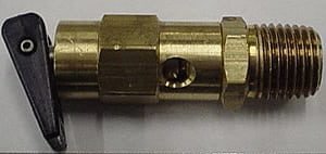 VALVE,RELIEF,130 PSI,BRASS 1/4 MPT