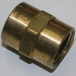 COUPLING,1/2FP X 1/2FP.BRASS