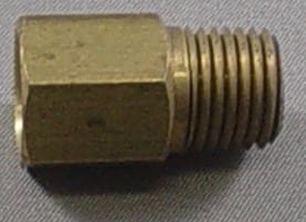 ADAPTER,1/4 MP (LHT) X 1/4 FP,BRASS