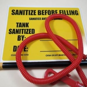 KIT,DECAL,'SANITIZE BEFORE FILLING',MCD