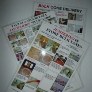 PLACARD,MCBULK,OPERATING INSTRUCTIONS,SET OF 3,MCDONALD'S