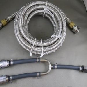 ASSEMBLY,DUAL DROPLINE,W/HOSE,10FT,W/MALE QCD & FEMALE QCD