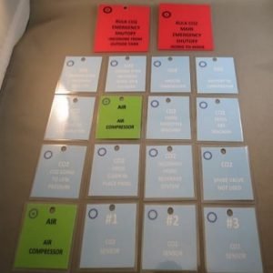 KIT,(16)TAGS,LAMINATED,CO2,MCDONALDS