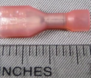 CONNECTOR,FEMALE,INSULATED,3/16,22-16 AWG
