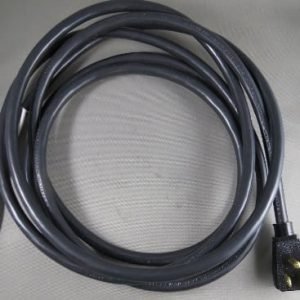 CORD,POWER,135IN,14-3GAUGE,W/90 DEGREE MALE PLUG & 3 BARE WIRES