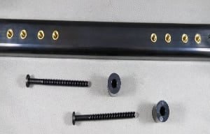 KIT,HANDLE,DOOR,SWING,BLACK,GDM