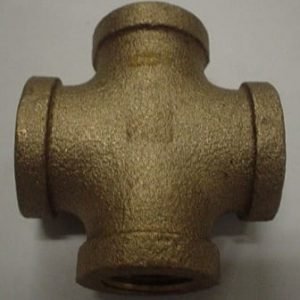 CROSS,BARSTOCK,(4) 1/4FP,BRASS