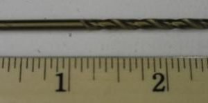 BIT,DRILL,JOBBER,1/8IN,FLUTE LENGTH 1 5/8IN,COBALT