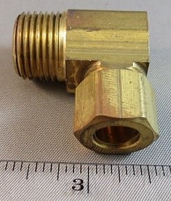 ELBOW,1/2COMP X 1/2MP,BRASS