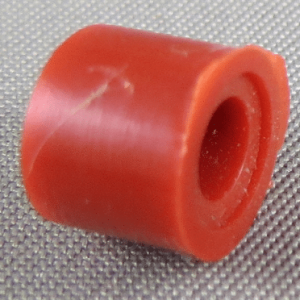 PLUG,PLATE,BUTTON,RED