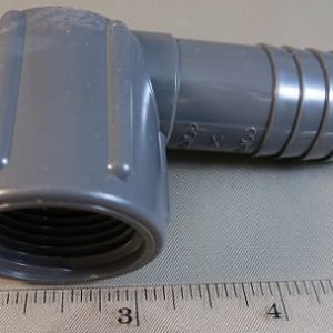 ELBOW,DRAIN,PVC,3/4FIPT X 3/4BARB..