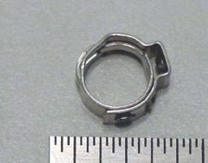 CLAMP,STEPLESS,16.2MM,13.7-16.2MM RANGE,SS