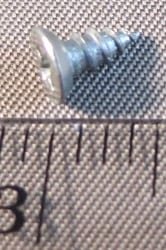 SCREW,#4 X 1/4,FLAT HEAD,PHILLIPS