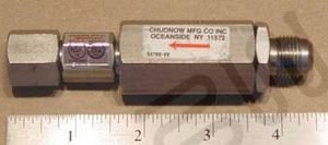 VALVE,CHECK,DOUBLE,VENTED,3/8MF X 3/8FF,SS