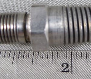 ADAPTER,1/4MP X 1/8MP,SS