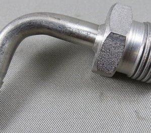 ELBOW,SWEEP,3/8MP X 1/4BARB,SS